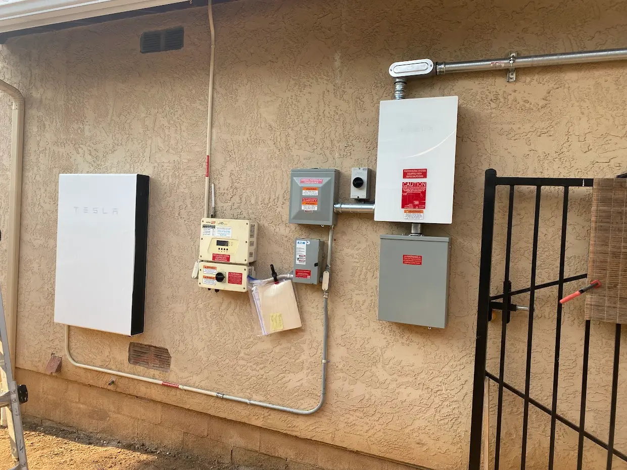 BlueWest Electric Tesla Powerwall and Gateway install in Oceanside